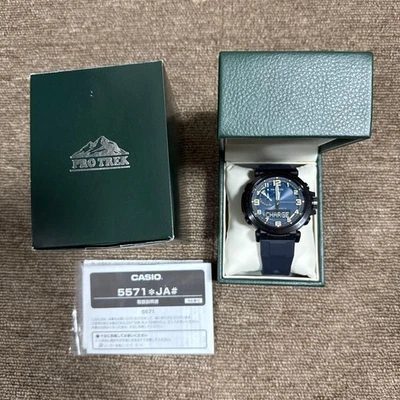 Casio Protrek PRW-6600Y-2JF relógio digital solar unissex 45mm preto não usado - Imagem 1 de 4