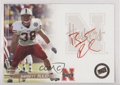 2005 Press Pass Auto Bronze Red Ink Barrett Ruud Rookie Auto RC - Image 1 of 2