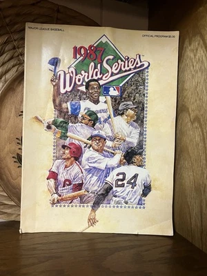 MLB 1987 World Series Program - Minnesota Twins vs. St. Louis Cardinals - Image 1 of 3