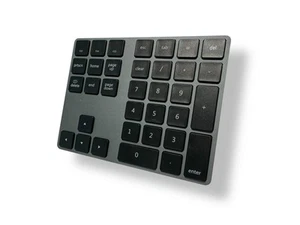 Satechi Bluetooth Aluminum Extended Numeric Slim Keypad MODEL ST-XLABK - Picture 1 of 9