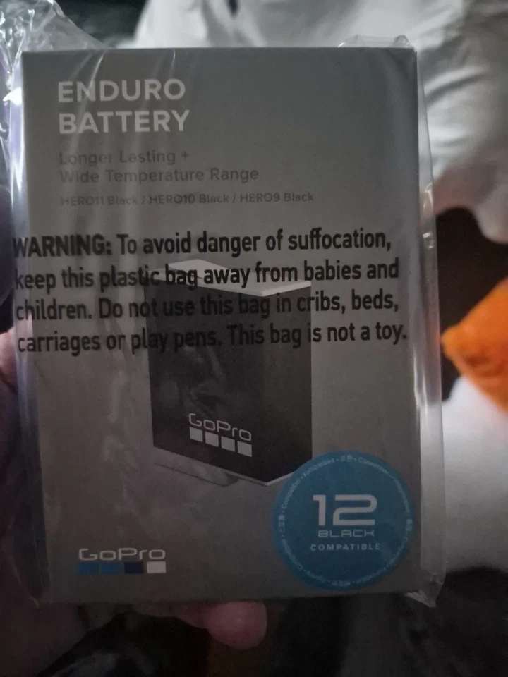 TECHSAVER NEW Genuine OEM SPBL1B-C Battery for GoPro Hero9 Hero10 Hero11 Hero12 Enduro