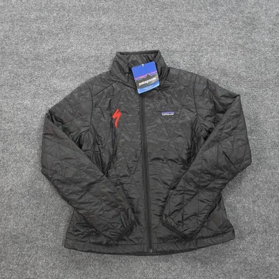 Patagonia Jacket Womens Medium Black Nano Puff Alpine Climbing Quilted PrimaLoft - Image 1 of 4