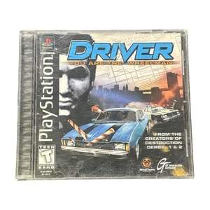 Driver (Sony PlayStation 1, 1999) CIB con tarjeta de registro - Probado - Estado G - Imagen 1 de 5
