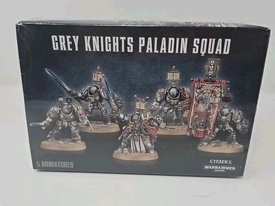 Games Workshop Warhammer 40K Grey Knights Paladin Squad - New In Shrink - Image 1 of 2