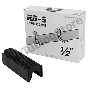 (1000) 1/2” PEX/Copper/CPVC Stand Off Clips for Peter Mangone RB-5, RB-6, #P4BK - Picture 1 of 1