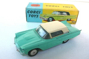 CORGI TOYS FORD THUNDERBIRD REF 214 TRÈS BON ÉTAT BELLE BOITE D'ORIGINE - Imagen 1 de 8