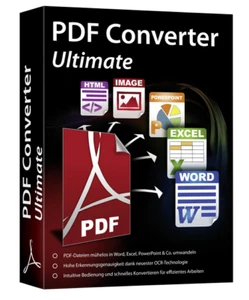 PDF Converter Ultimate - Konverter der Extraklasse - PDF konvertieren - DVD-ROM - Bild 1 von 7