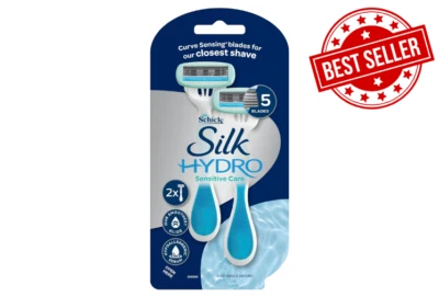Roll over image to zoom in Schick Silk Hydro Sensitive Care Disposable Razor - image 1 of 4