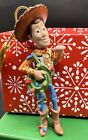 LENOX Disney *Toy Story” Woody Christmas Cowboy Ornament Wrapped in Lights, NWOB