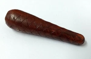 Sword Knot Acorn Brown Leather Bound Made in England Replacement Part EBYT706 - Picture 1 of 3