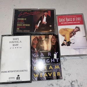 La Bamba,She's Having a Baby, Great Balls of Fire, Dream Weaver Soundtrack Lot/4 - Picture 1 of 10