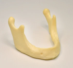 Modelo de mandíbula dental de 10 piezas para práctica básica de inserción de implantes de perforación - Imagen 1 de 4