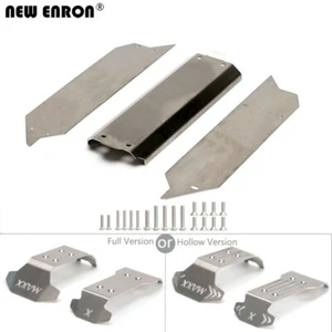 Protezione piastra pattino armatura telaio acciaio inox 1/10 RC Traxxas MAXX 4S - Foto 1 di 15