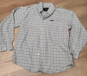 MENS YOUTHS MULTI CHECKED LONG  SLEEVE SHIRT BY WRANGLER LARGE - Picture 1 of 2