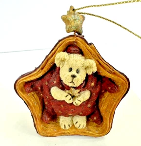 Boyds Bears &Friends Longaberger Company Ornament  LTD 2002 Star Basket - Picture 1 of 12