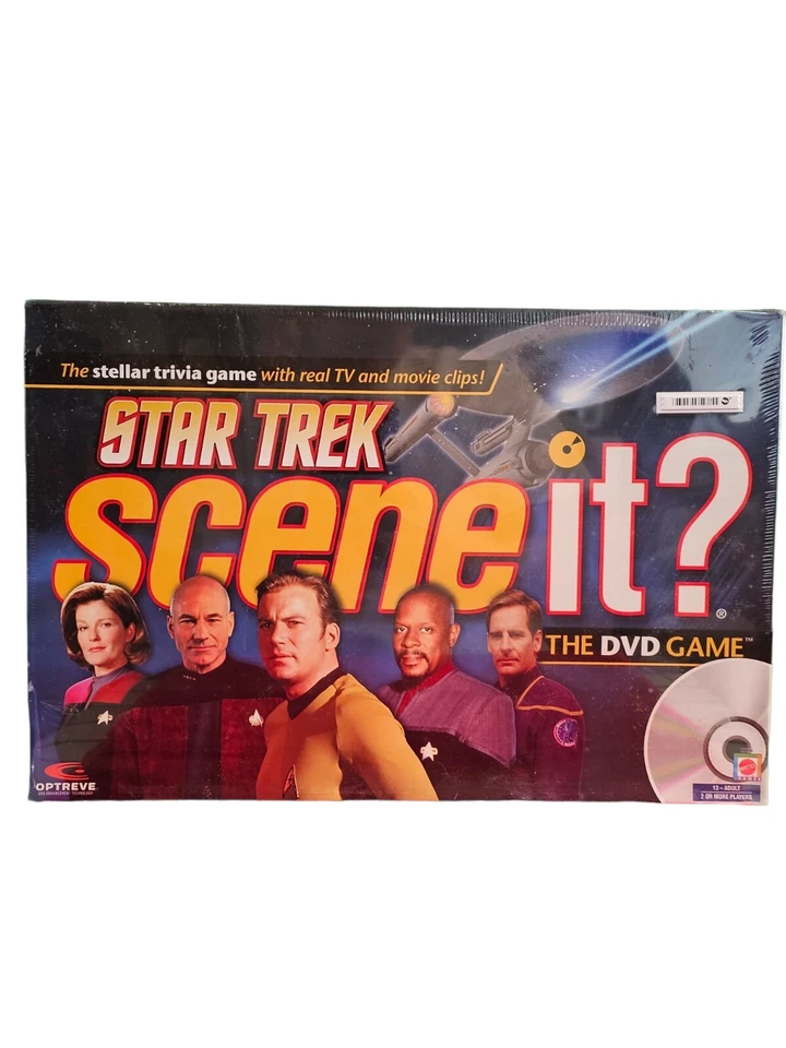 Star Trek Scene It? Trivia DVD Game 2009 Brand NEW Sealed Box Fun TV Board Game - Image 1 of 3