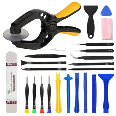 24tlg Reparatur Öffnungs Werkzeug Set Reparatur Display Smartphone Handy Tablet - Bild 1 von 4
