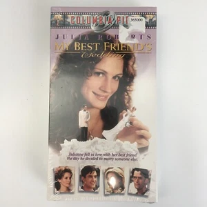 New Sealed VHS Tape My Best Friend's Wedding Julia Roberts Cameron Diaz FS! - Imagen 1 de 3