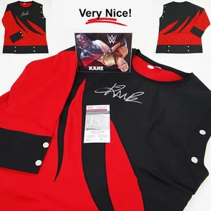 Kane (Glenn Jacobs) WWE Wrestler Autographed Signed Custom Shirt Jersey JSA COA - Picture 1 of 11
