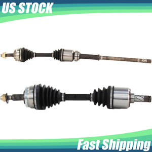 For Volvo V70 1998 AWD Pair Front CV Joint Axle Shafts TrakMotive Set Auto Trans