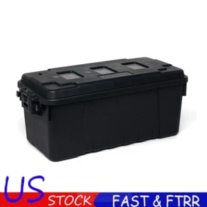 Sportsman's Trunk 17-Gallon Lockable Storage Box Lightweight Organizer Container - Picture 1 of 13