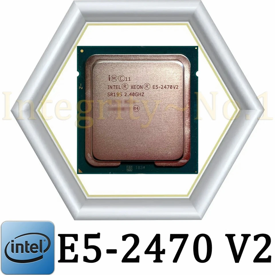 Intel Xeon E5-2470 V2 SR19S 2.40GHz 10-Core 20-Thread 95W LGA-1356 CPU Processor - Image 1 of 1