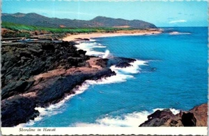 Vtg Postcard Oahu's South Shoreline Waikiki Beach Honolulu Hawaii Posted 1978 - Picture 1 of 2