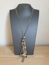 Gas Bijoux tassel charm necklace
