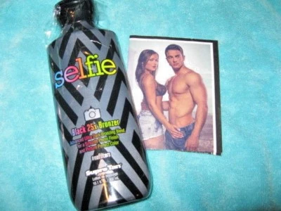 NEW selfie Black 25X Bronzer FULL SIZE (10.1 fl. oz.) by Supre Tan - Image 1 of 3