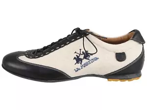 Zapatos de cuero para mujer La Martina Polo Leather Shoes Sneaker EU 37 UK 4 US 6 - Imagen 1 de 8