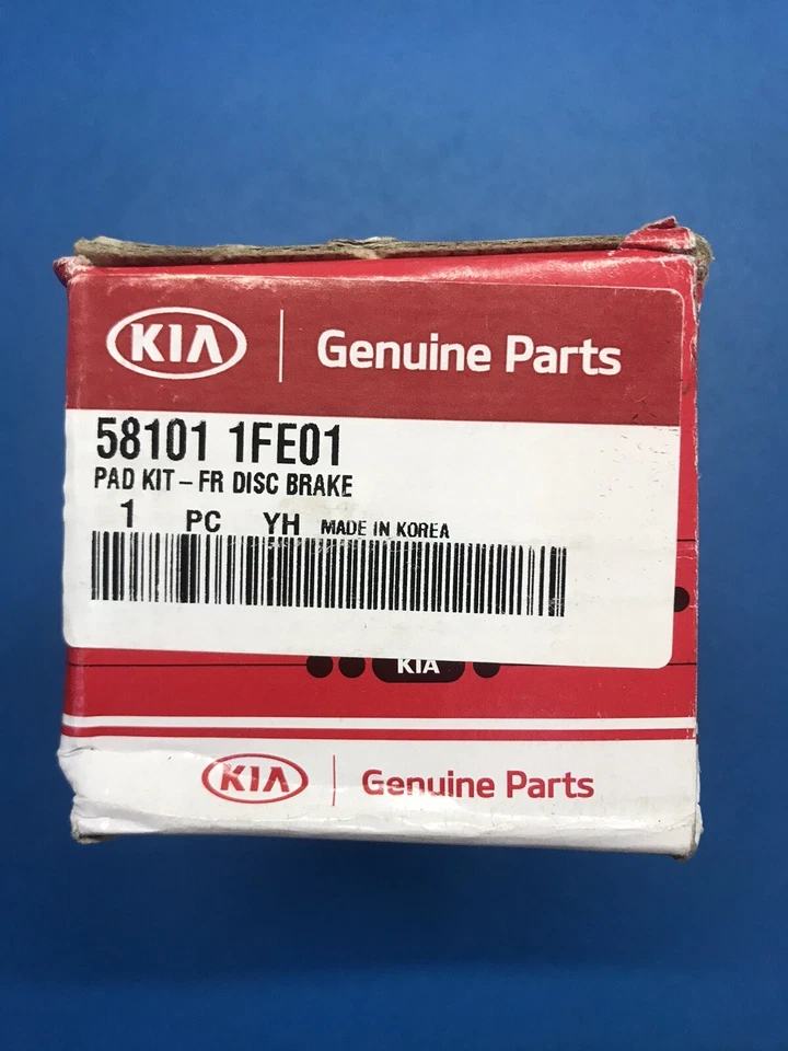 PASTILLAS DE FRENO DELANTERAS ORIGINALES OE KIA PARA KIA SPORTAGE MAGENTIS HYUNDAI COUPE ELANTRA Foto 1 de 1