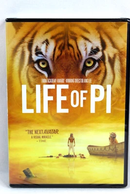 Life of Pi DVD New Sealed Suraj Sharma Rafe Spall Tabu Gerard Depardieu - Image 1 of 4