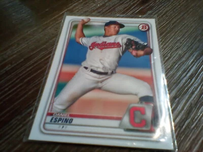DANIEL ESPINO  Lot Of 10 2020 Bowman Draft Rookie Prospects - Image 1 of 2