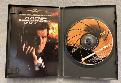James Bond 007 Tomorrow Never Dies (DVD 1998 Pierce Brosnan) Used Good Condition - Image 1 of 4