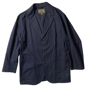 Nigel Cabourn Tailored Jacket Navy Size 54 XXL Change Buttons Japan 3-Button F/S - Picture 1 of 10