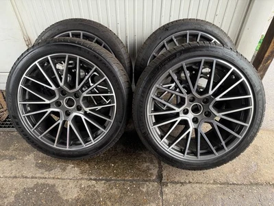 Original Porsche Cayenne Coupe 21" 9Y3 Winterräder DOT22 RS Spyder w. NEU 7mm - Bild 1 von 4