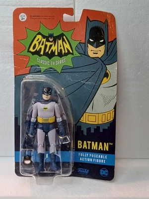 Figura de acción Funko Batman Classic Tv Series Batman 2017 3,75" totalmente nueva Foto 1 de 4