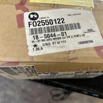 Fits Mercury Grand Marquis Turn Signal/Marker Light 1995-1997 Driver FO2550122 - Image 1 of 4