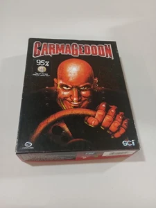 Carmageddon 1 Big Box PC CD-ROM Game Retro Driving Windows SCI 1997 Manual I S7 - Picture 1 of 9