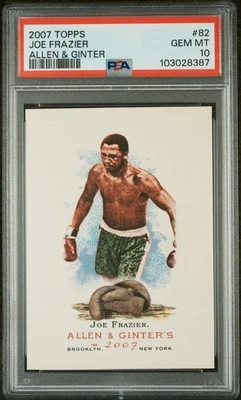2007 ALLEN & GINTER #82 JOE FRAZIER PSA 10 - Image 1 of 2