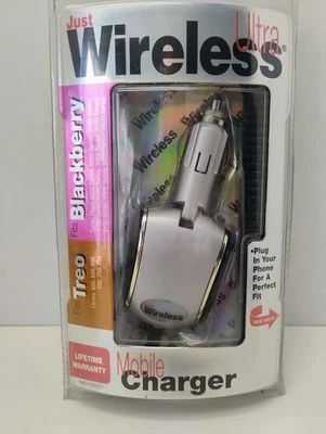 JUST WIRELESS ULTRA New Mobile Charger Blackberry Teo HTC Audiovox - Image 1 of 3