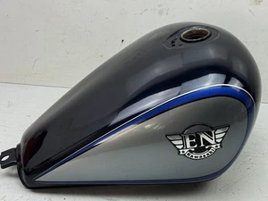 KAWASAKI EN 500 EN 500 A B Tank Benzintank Kraftstofftank Sprittank blau Emblem - Bild 1 von 24
