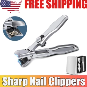 Stainless Professional Extra Large Toe Nail Clippers For Thick Nails Heavy Duty· - Picture 1 of 8