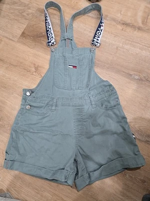 TOMMY HILFIGER DENIMWomen's Short Overalls /Shortalls - Size O - Sage Green - Изображение 1 из 4