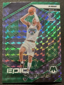 2024-25 NBA Mosaic Ja Morant Epic Performers Reactive Green #5 Grizzlies - Picture 1 of 2