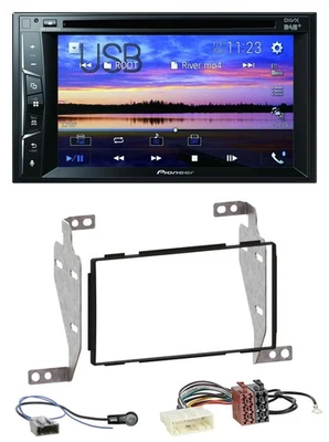 Pioneer Bluetooth 2DIN USB DVD DAB MP3 Autoradio für Nissan Juke (2010-2014) - Bild 1 von 4