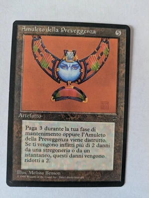 Italian Forethought Amulet Legends MTG NM Free shipping with tracking - Image 1 of 2