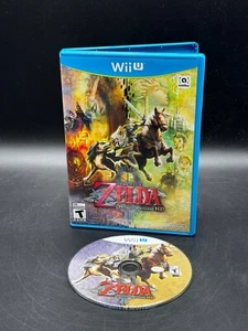 Legend of Zelda Twilight Princess HD Nintendo Wii U WiiU Disc & Case Works - Picture 1 of 4