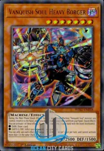 Yugioh Vanquish Soul Heavy Borger WISU-EN018 Ultra Rare 1st Edition - Picture 1 of 2