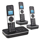 BISOFICE D1002 TAM-T 3-Handset Cordless  with Answering Machine Caller F8W0